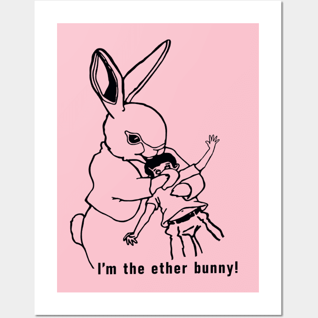 Ether bunny Wall Art by JennyPool